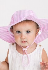 Huggalugs 1882 Pink Seer Sucker Sunhat