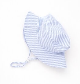 Huggalugs Blue Seersucker Bucket Hat
