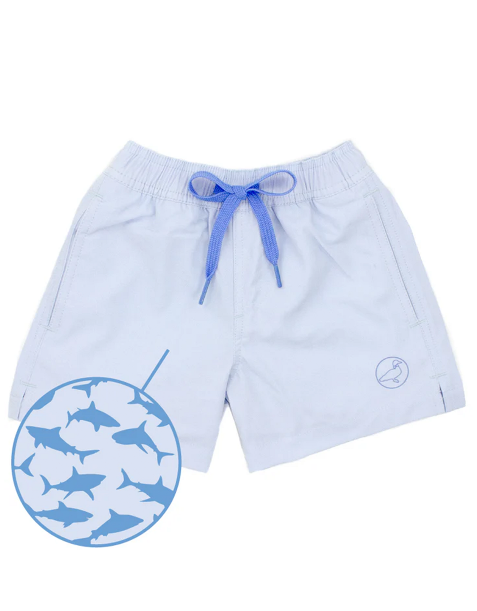 Properly Tied PT Splash Swim Trunk Shark Attack