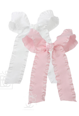 Beyond Creations CHEERDR9L Double Ruffle Streamer Bow