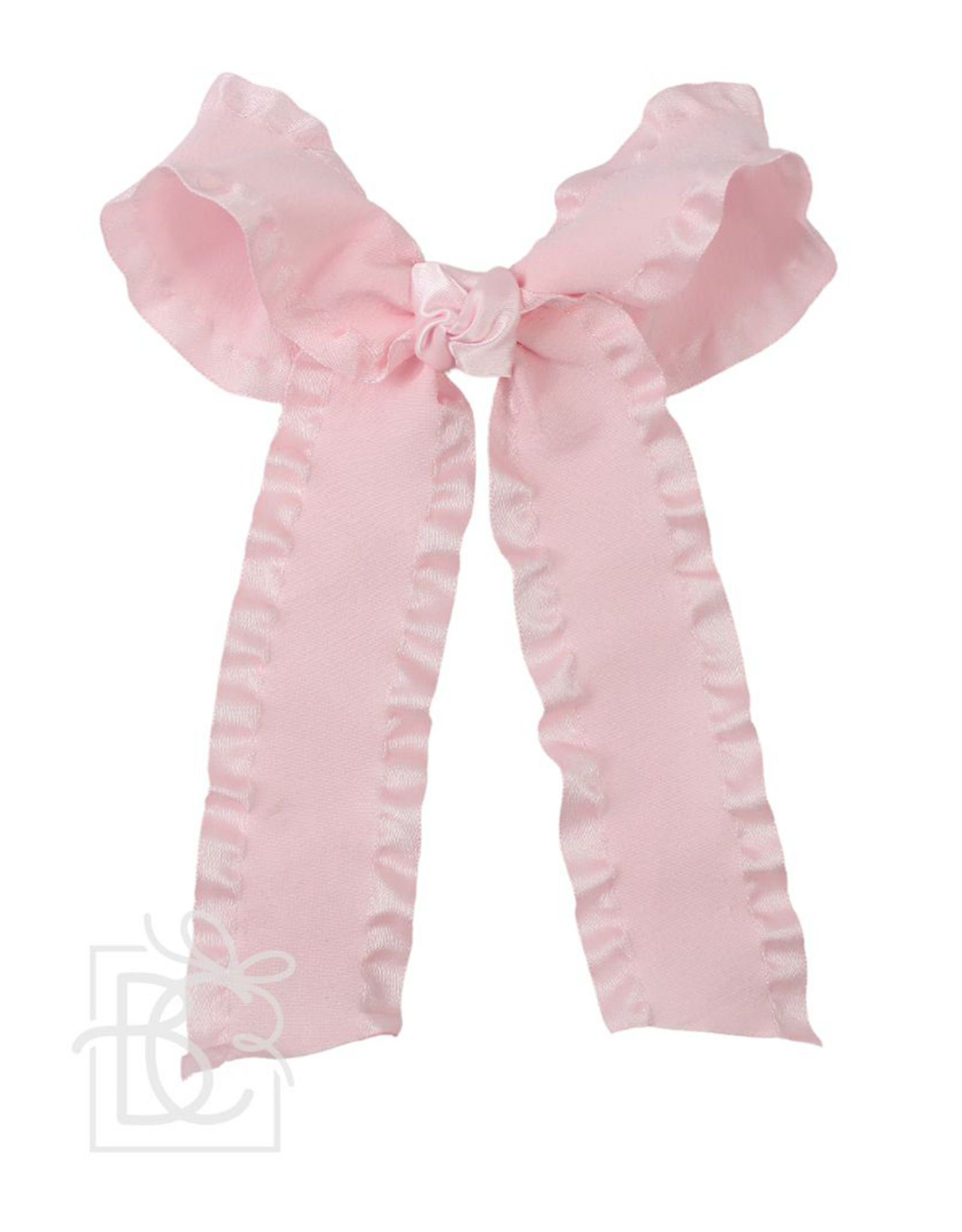 Beyond Creations CHEERDR9L Double Ruffle Streamer Bow