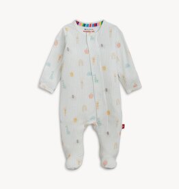 Magnetic Me Modal Footie Lullaby Sky Blue (Newborn)