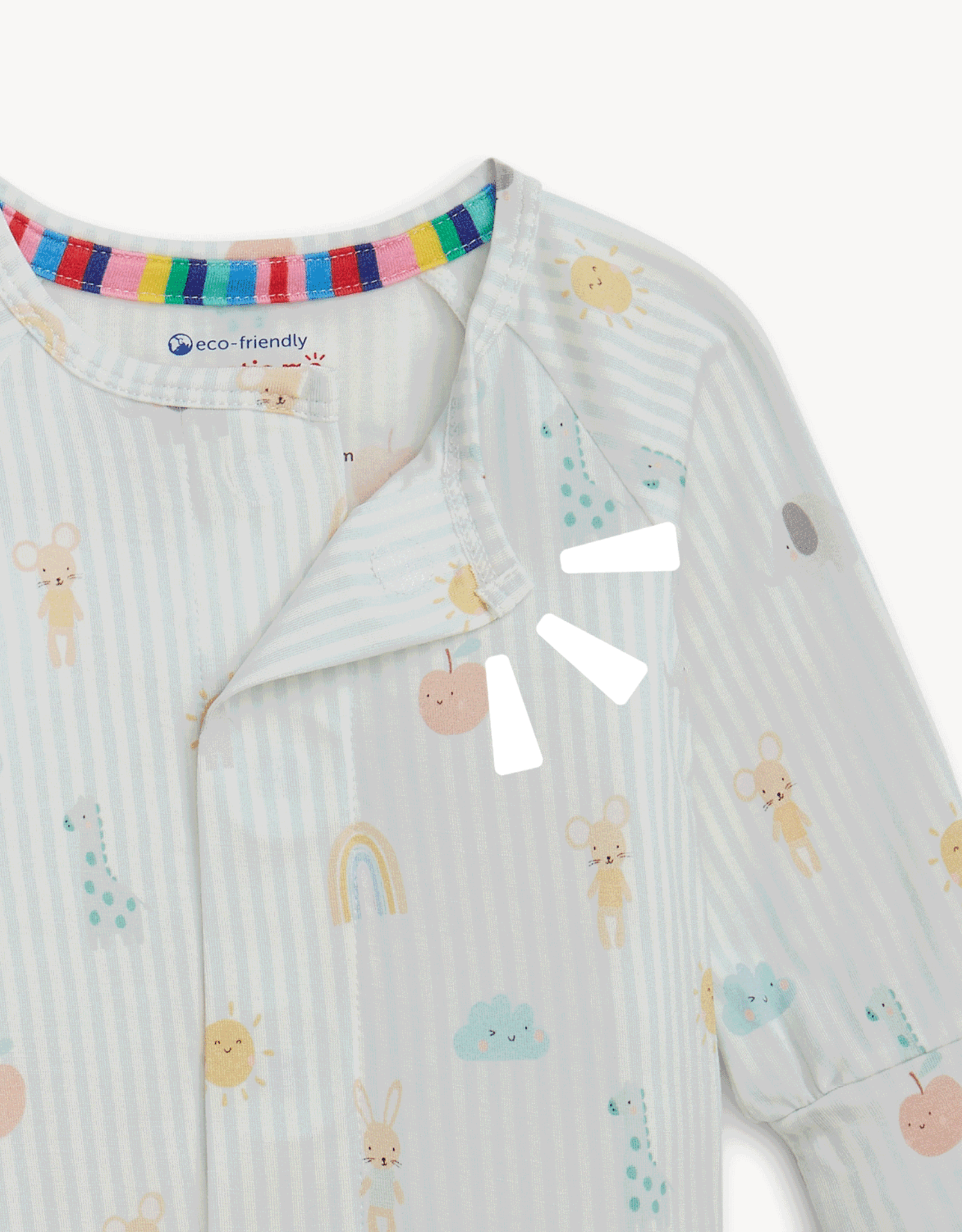 Magnetic Me MM Modal Footie Lullaby Sky Blue