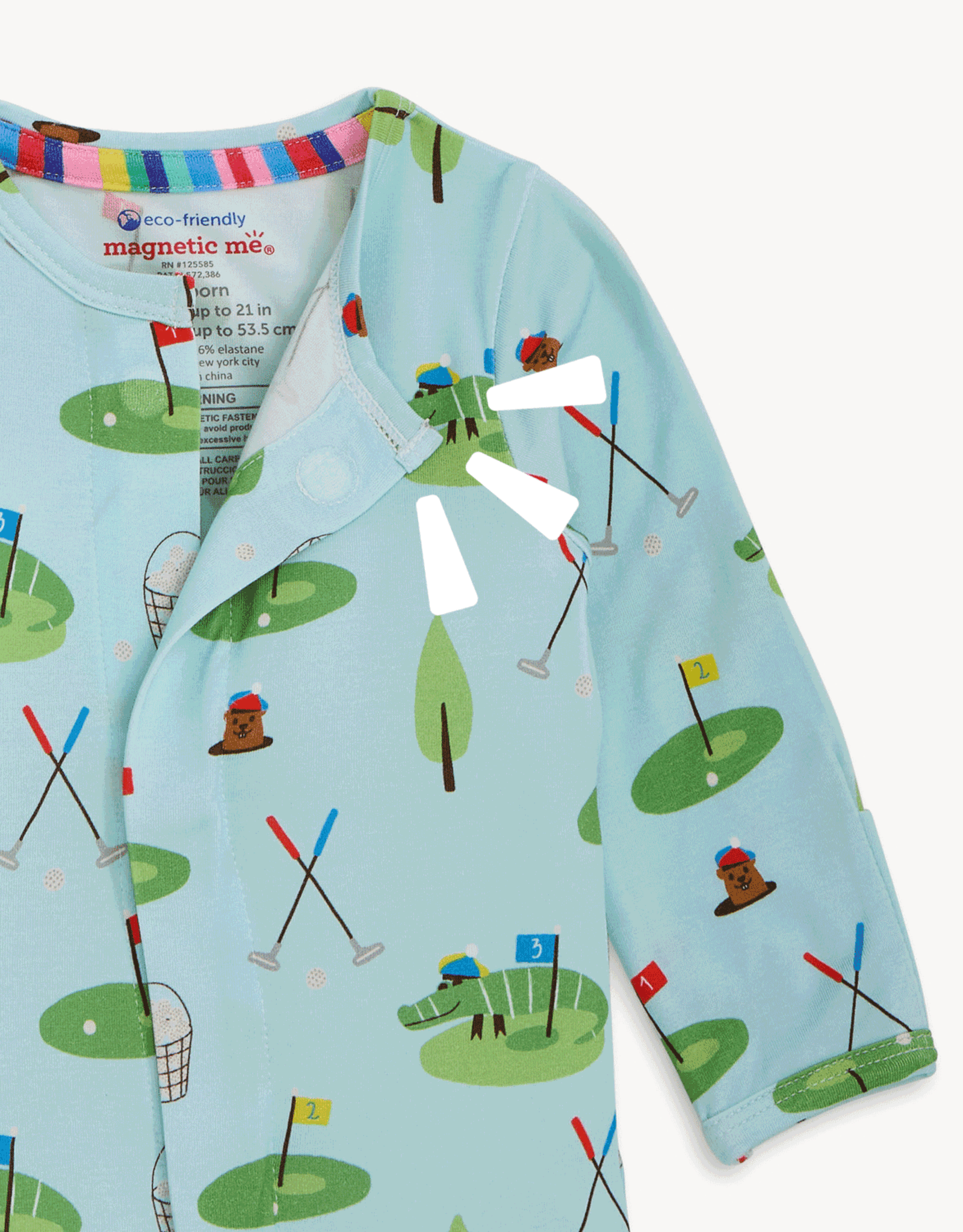 Magnetic Me MM Modal Footie Gopher It