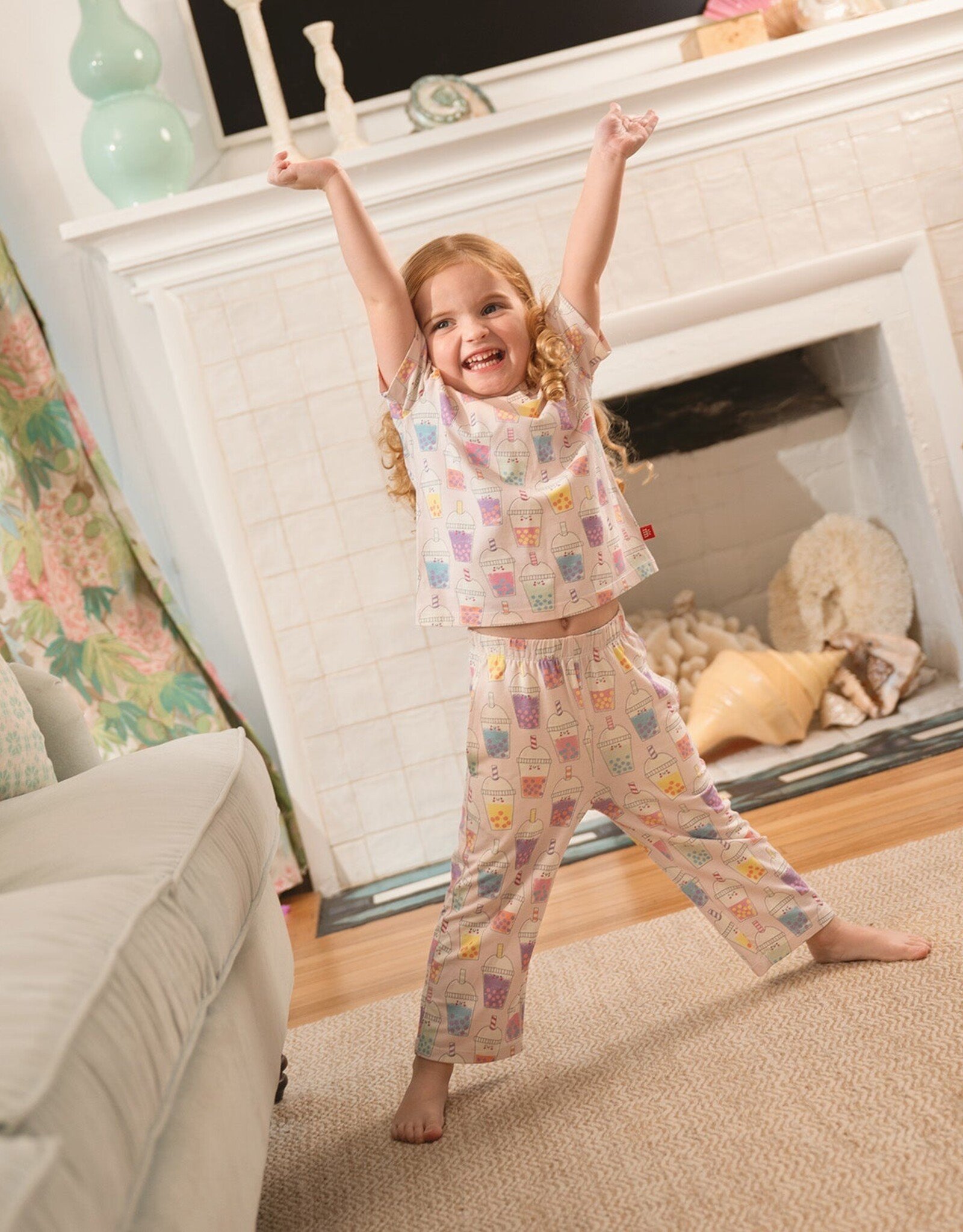 Magnetic Me MM Modal 2 Pc PJ Set Boba Beau-tea