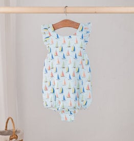 Nola Tawk Sea You Soon Muslin Bubble Romper