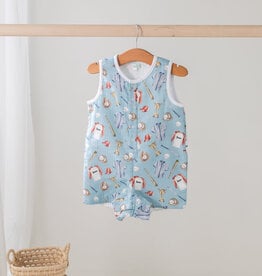 Nola Tawk Let's Play Ball Muslin Shortall