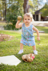 Nola Tawk Let's Play Ball Muslin Shortall