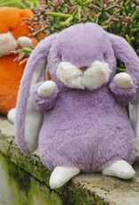 Bunnies By The Bay 190699 Tiny Nibble 8" Bunny Amethyst