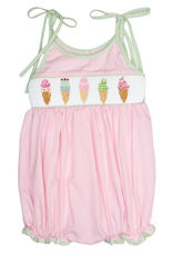 Lulu Bebe LBS26 Joy Smocked Ice Cream Bubble