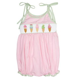 Lulu Bebe Joy Smocked Ice Cream Bubble
