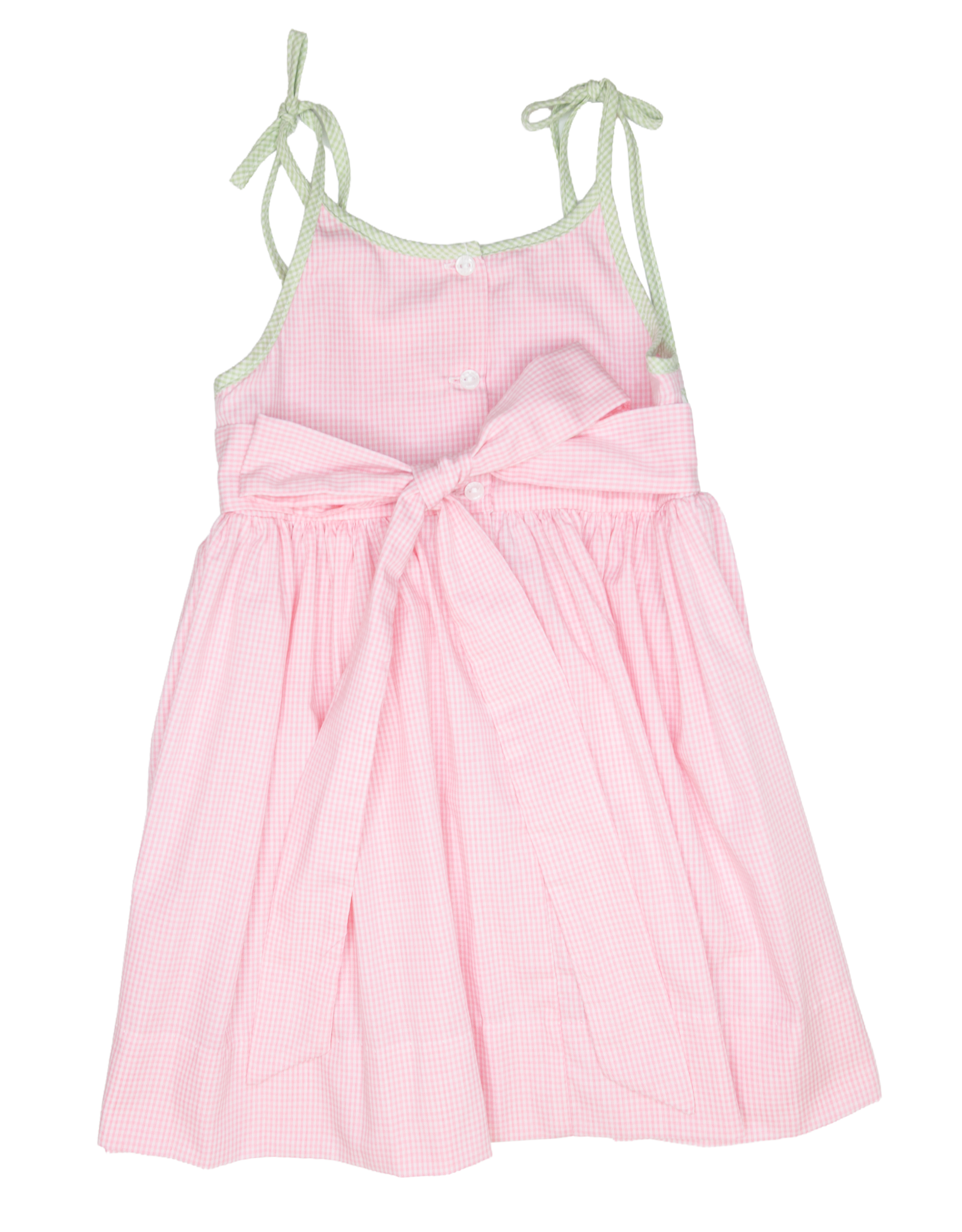Lulu Bebe LBS26 Joice Smocked Ice Cream Dress