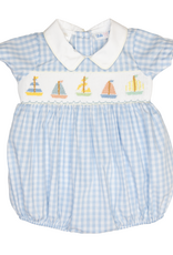 Lulu Bebe LBS26 Noah Smocked Sailboat Bubble