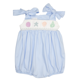Lulu Bebe Julie Smocked Seashell Bubble