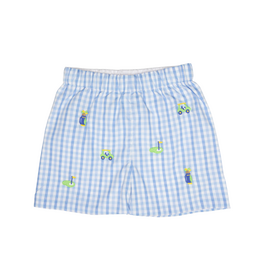 Zuccini Golf Embroidered Short