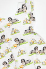 Nola Tawk Mascot Mania Tennessee Muslin Bubble Romper