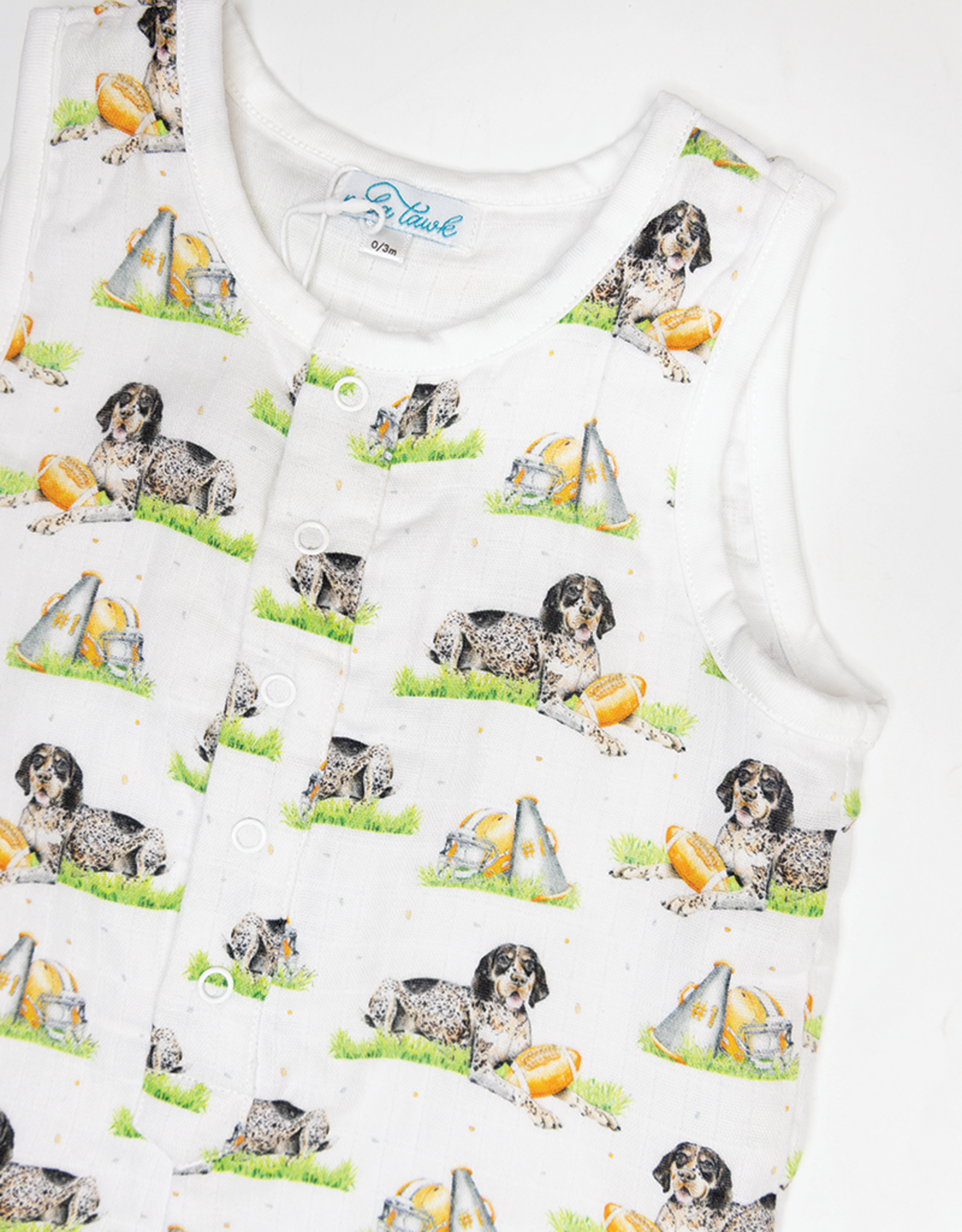 Nola Tawk Mascot Mania Tennessee Muslin Shortall