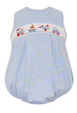 Petit Bebe 430H Transportation Smocked Sunbubble