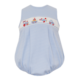 Petit Bebe (12M) Transportation Smocked Sunbubble