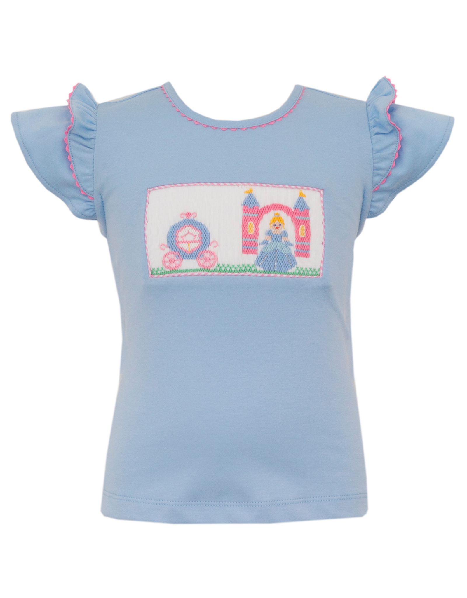 Anavini 310Q Cinderella  Smocked Shirt
