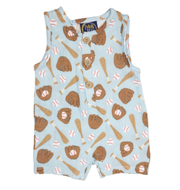 Emma Jean Baseball Romper