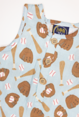 Emma Jean 1141 Baseball Romper