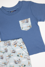 Emma Jean 1122 Airplane Short Set