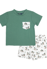Emma Jean 1121 Mallard Duck Short Set