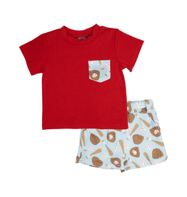 Emma Jean Baseball Short Set