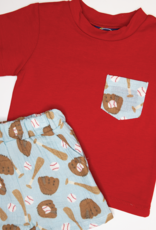 Emma Jean 1117  Baseball Short Set