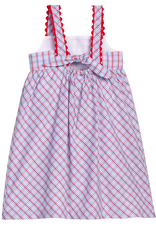 Little English LES26 Evie Dress Patriotic Plaid