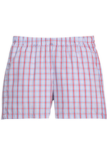 Little English LES26 Basic Short Patriotic Plaid