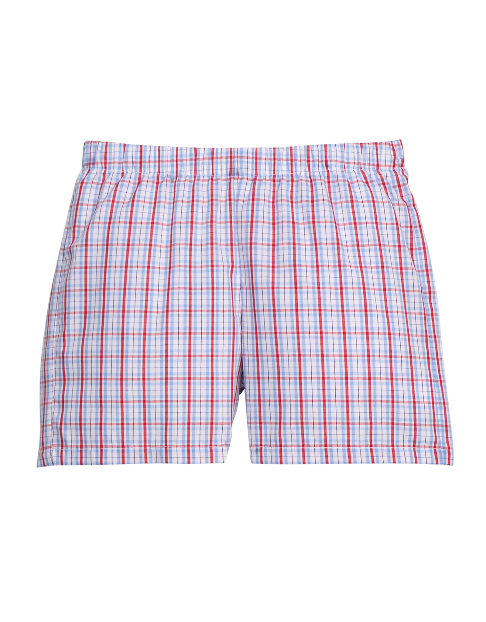 Little English LES26 Basic Short Patriotic Plaid