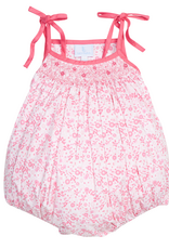 Little English LES26 Smocked Tie Shoulder Bubble Azalea Avenue