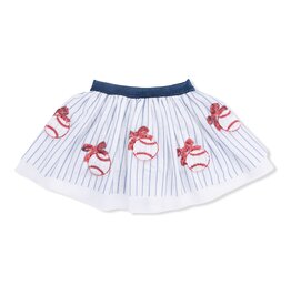 Angel Dear Tutu Skirt Baseball Stripe