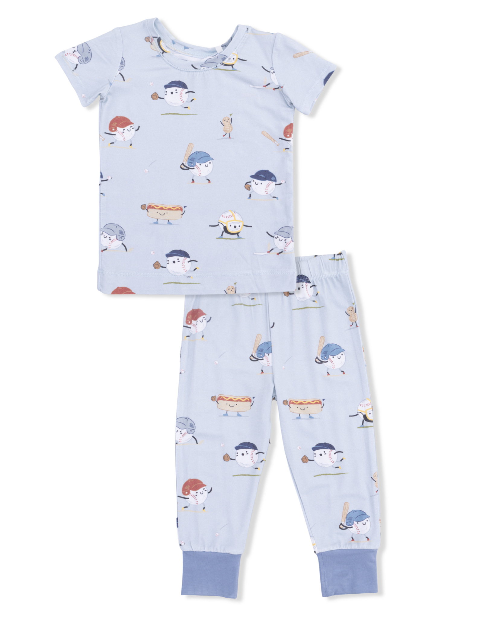 Angel Dear ADS26 Short Sleeve Lounge Wear Baseballs Playing Baseball