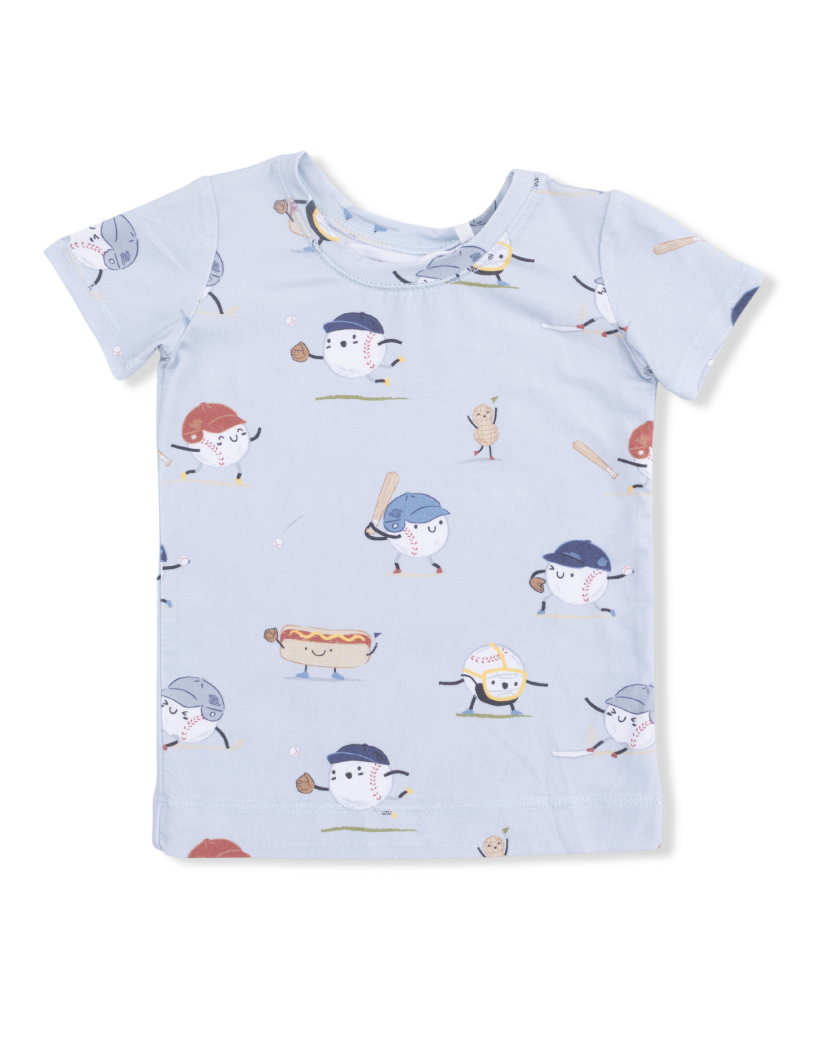 Angel Dear ADS26 Short Sleeve Lounge Wear Baseballs Playing Baseball