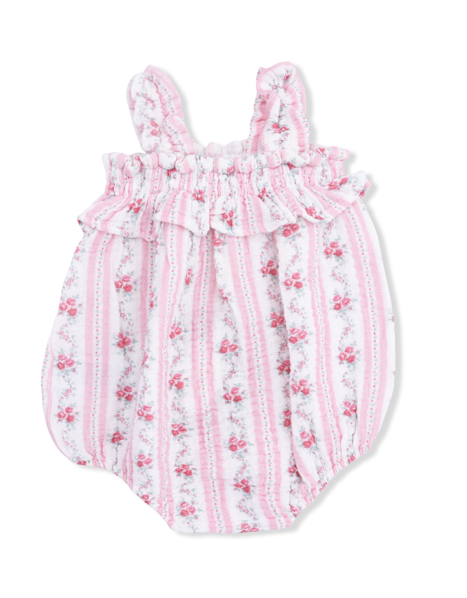 Angel Dear ADS26 Winding Roses Stripe Ruffly Strap Bubble