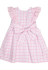 Charming Little One GQ1867 Pink Plaid Daphne Dress