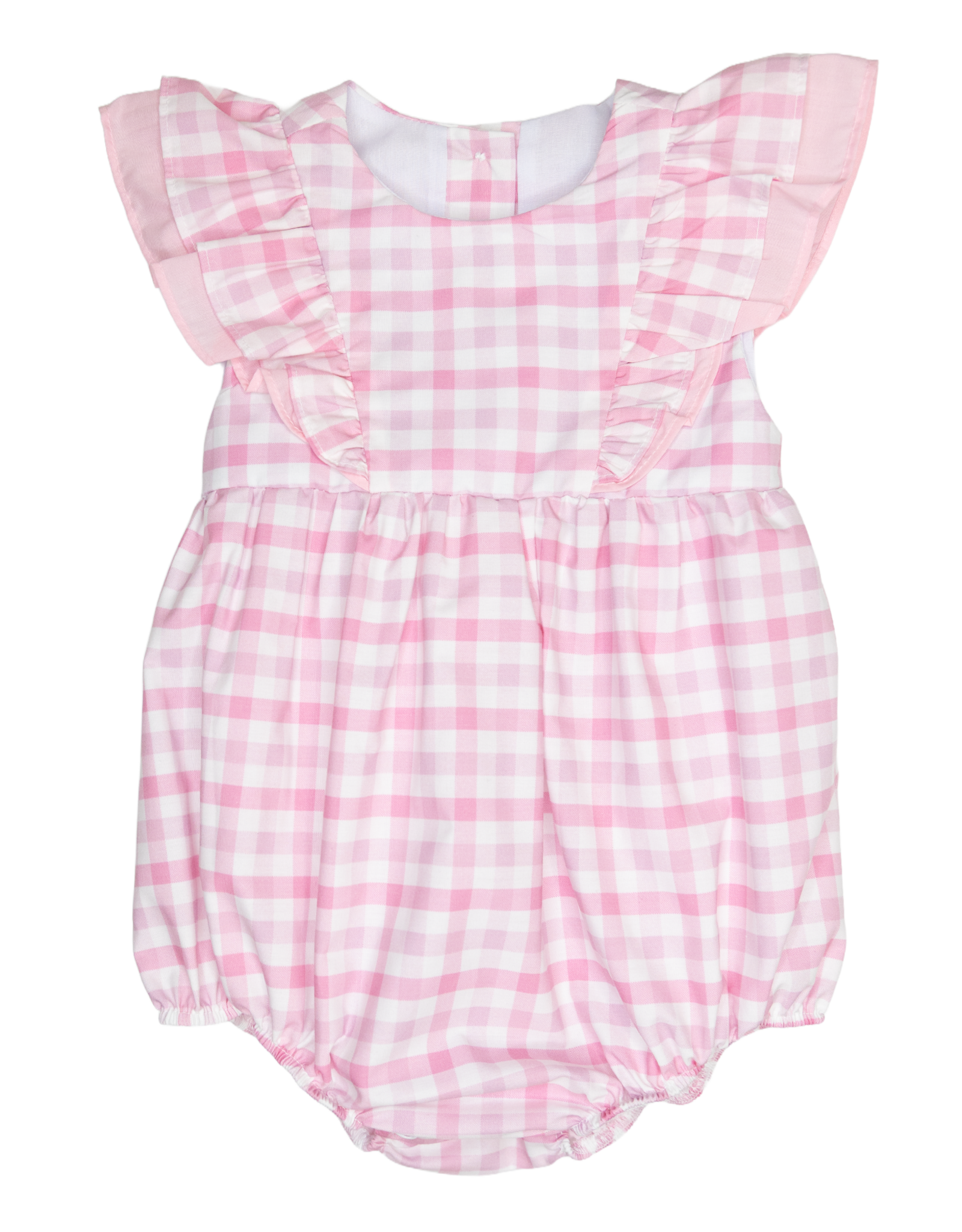 Charming Little One GQ1866 Pink Plaid Daphne Bubble