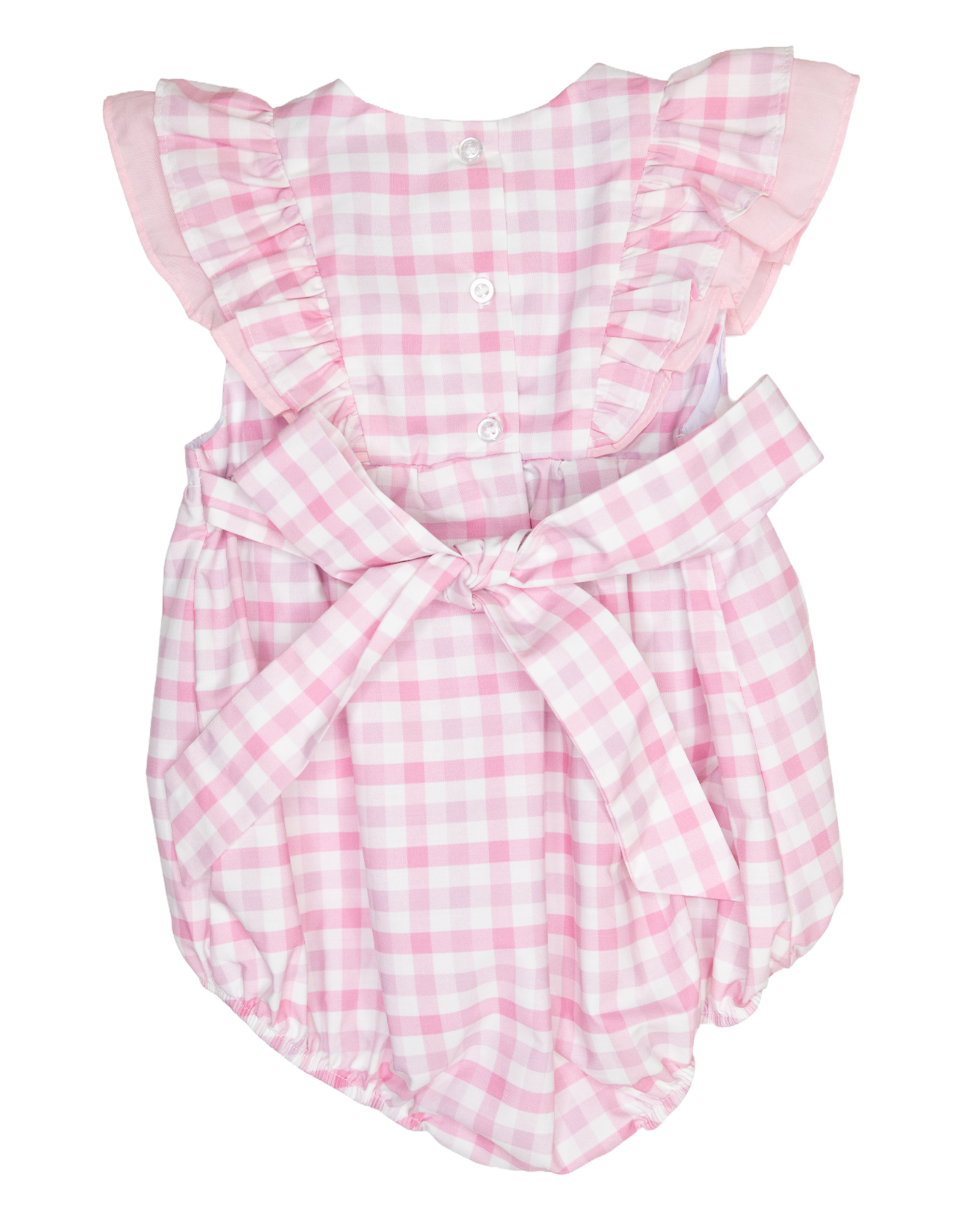 Charming Little One GQ1866 Pink Plaid Daphne Bubble