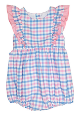 Charming Little One GQ1860 Blue Rose Plaid Molly Bubble