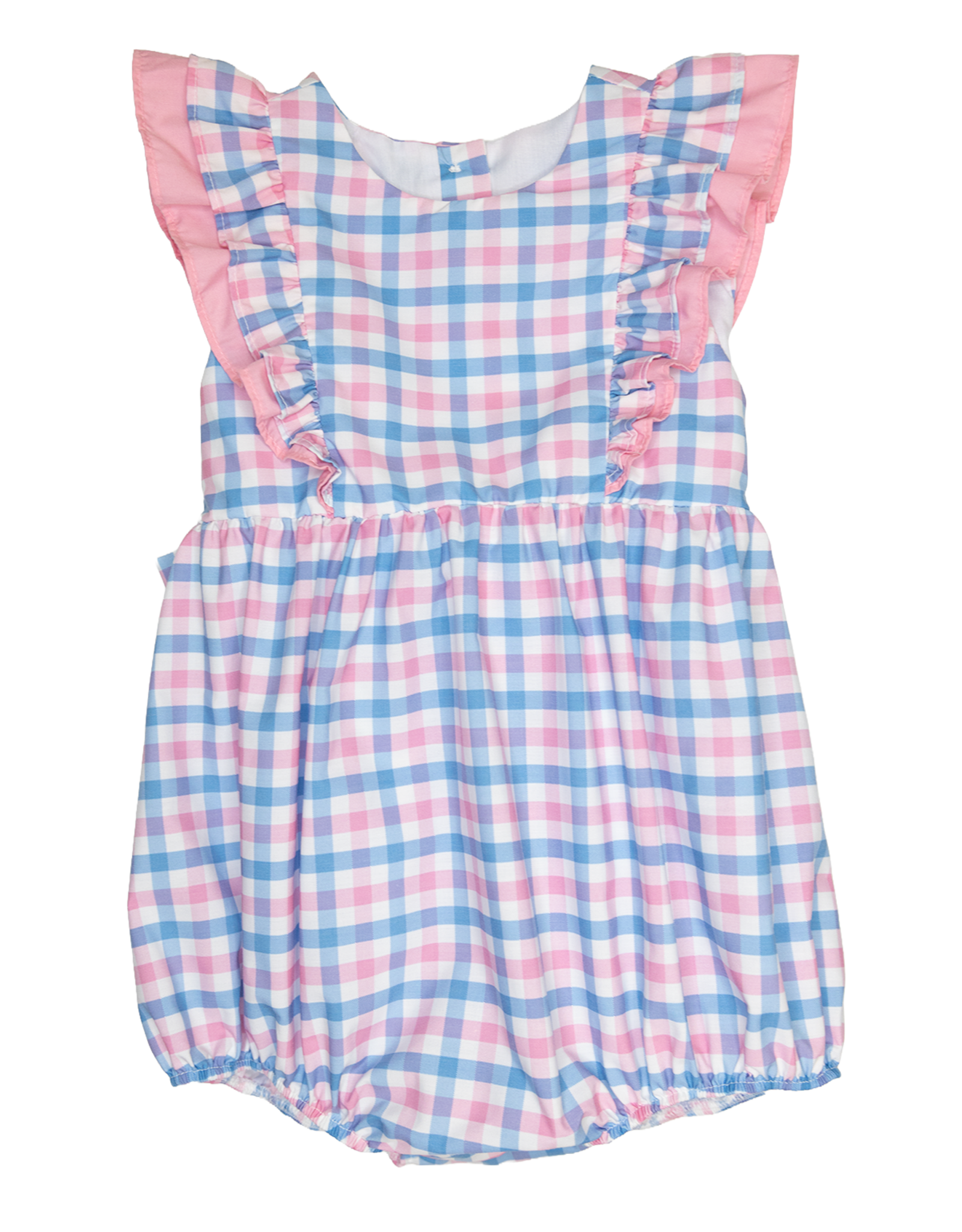 Charming Little One GQ1860 Blue Rose Plaid Molly Bubble