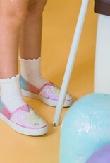 Jefferies 02821 Ruffle Top Sock White