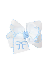 Beyond Creations ECKL Blue Embroidered Bow 029/087