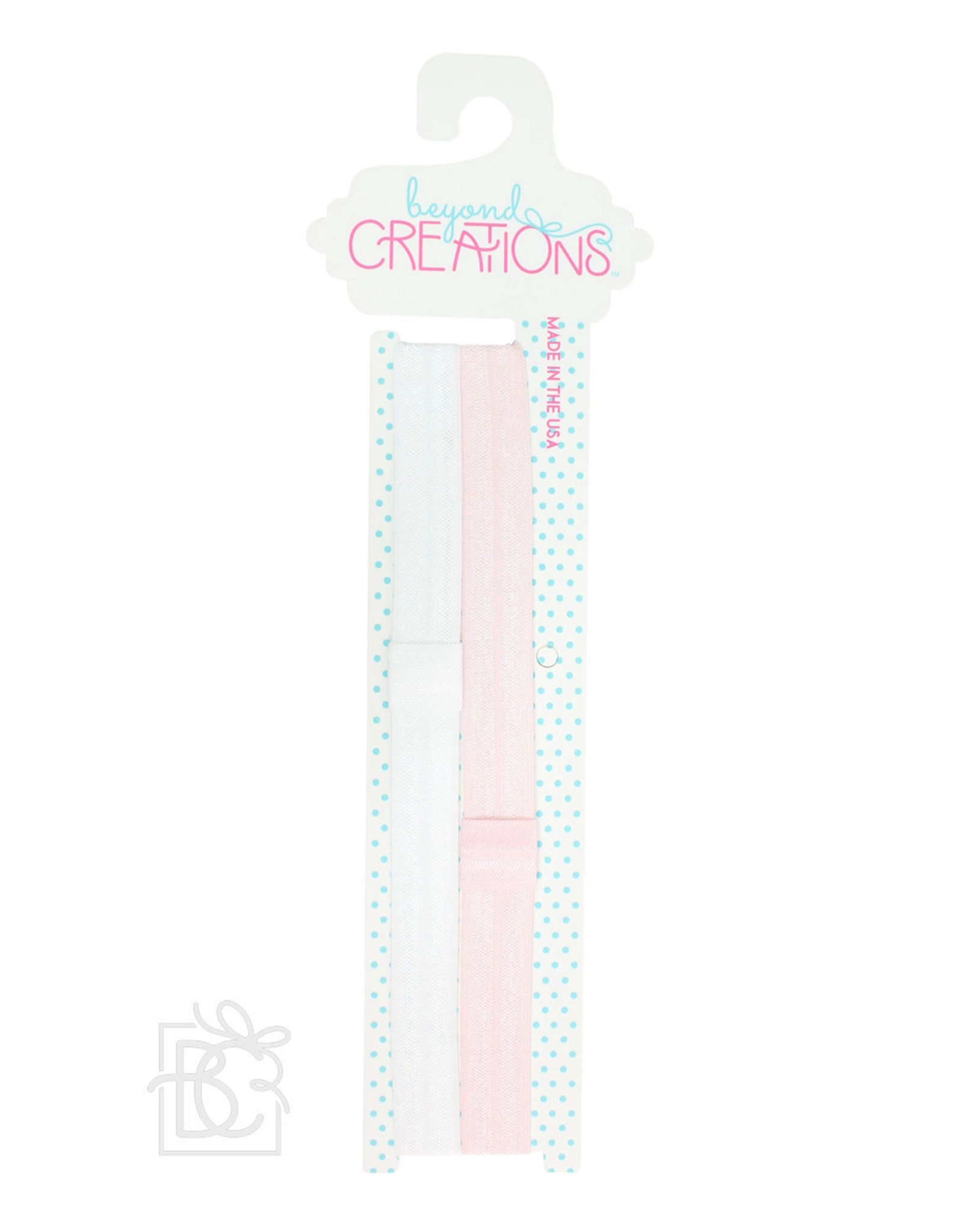 Beyond Creations SEH 2 pack Add a Bow Headband pink/white