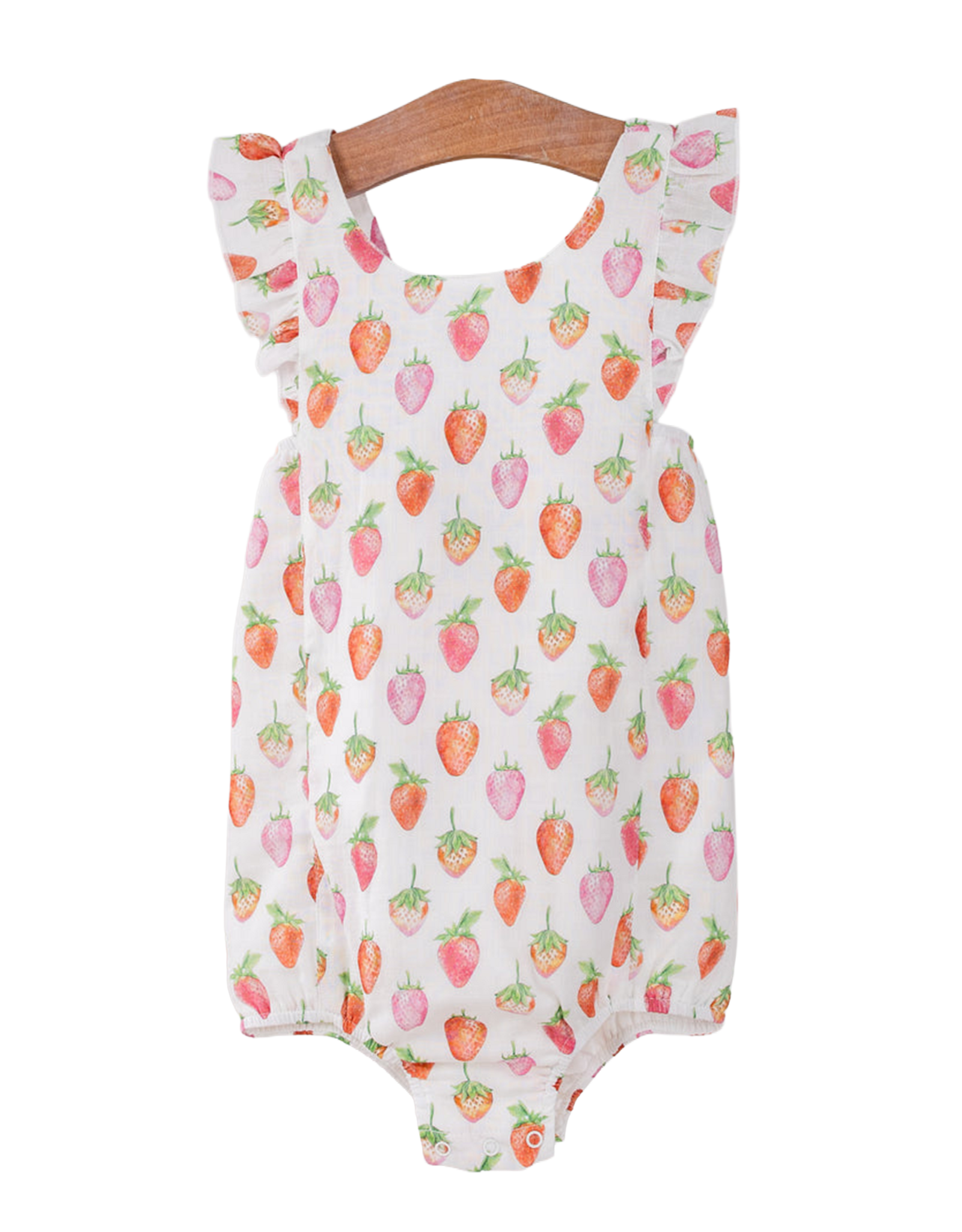 Nola Tawk Berry Cute Muslin Bubble Romper