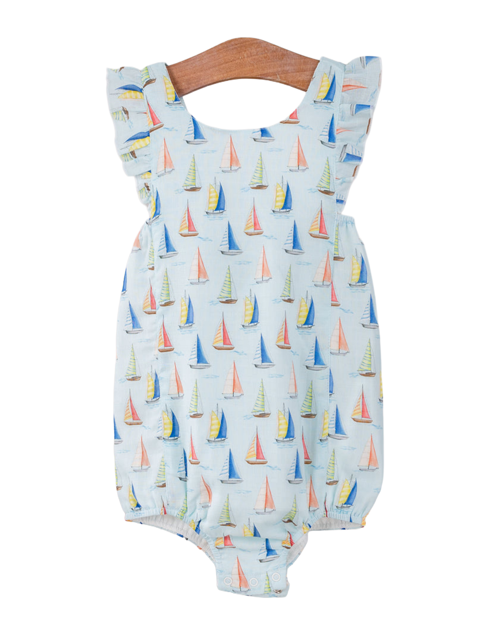 Nola Tawk Sea You Soon Muslin Bubble Romper