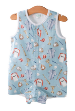 Nola Tawk Let's Play Ball Muslin Shortall