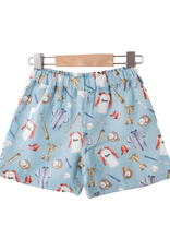 Nola Tawk Let's Play Ball  Muslin Short